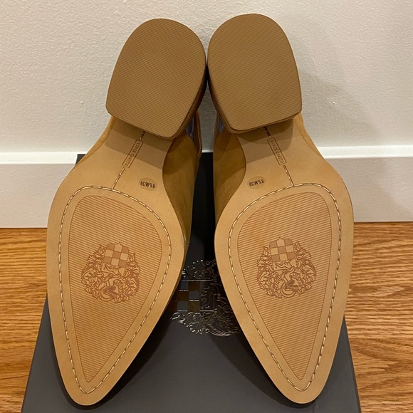 Vince Camuto Chemine Slingback, Saddle, Size 8.5 - Picture 7 of 10